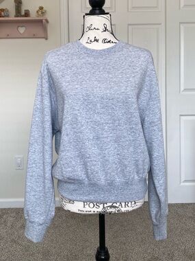 Reflex Crewneck Pullover Sweatshirt - Light Heather Gray